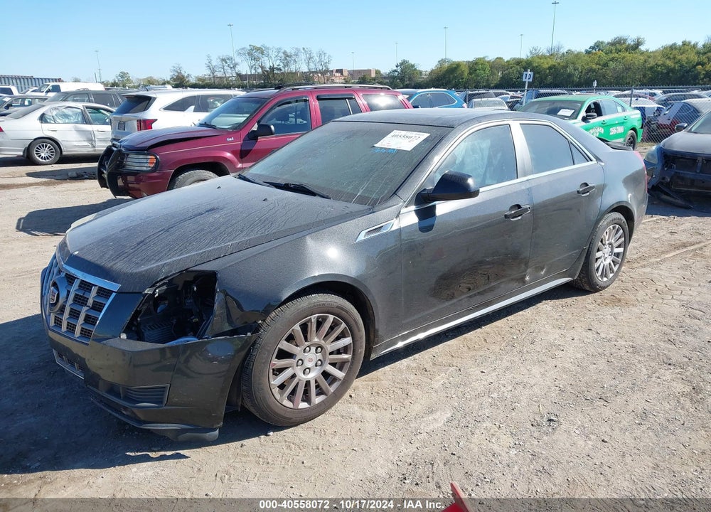 2012 CADILLAC CTS LUXURY VIN: 1G6DF5E54C0134485