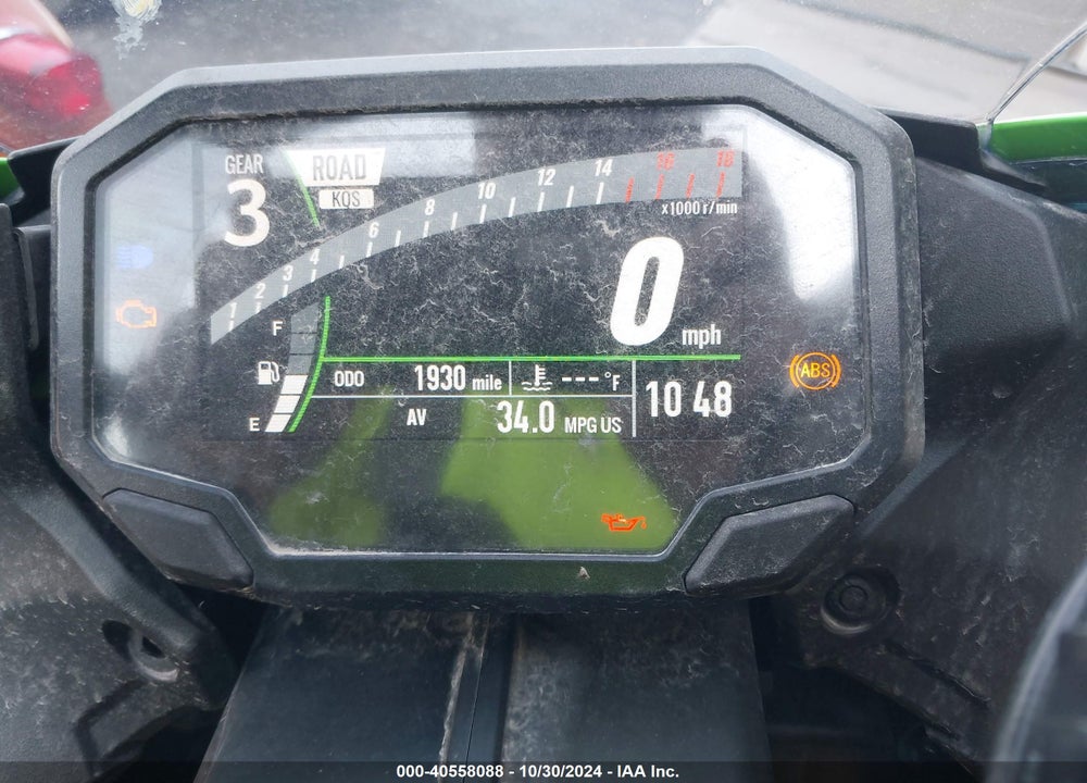 2024 KAWASAKI ZX636 K VIN: JKBZXJJ15RA004705