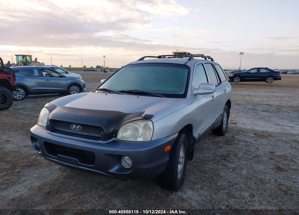 2004 HYUNDAI SANTA FE GLS/LX VIN: KM8SC73E94U578186