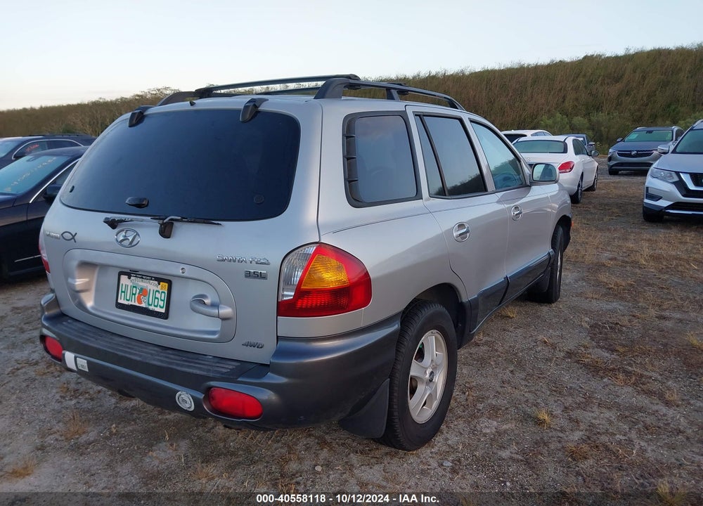 2004 HYUNDAI SANTA FE GLS/LX VIN: KM8SC73E94U578186