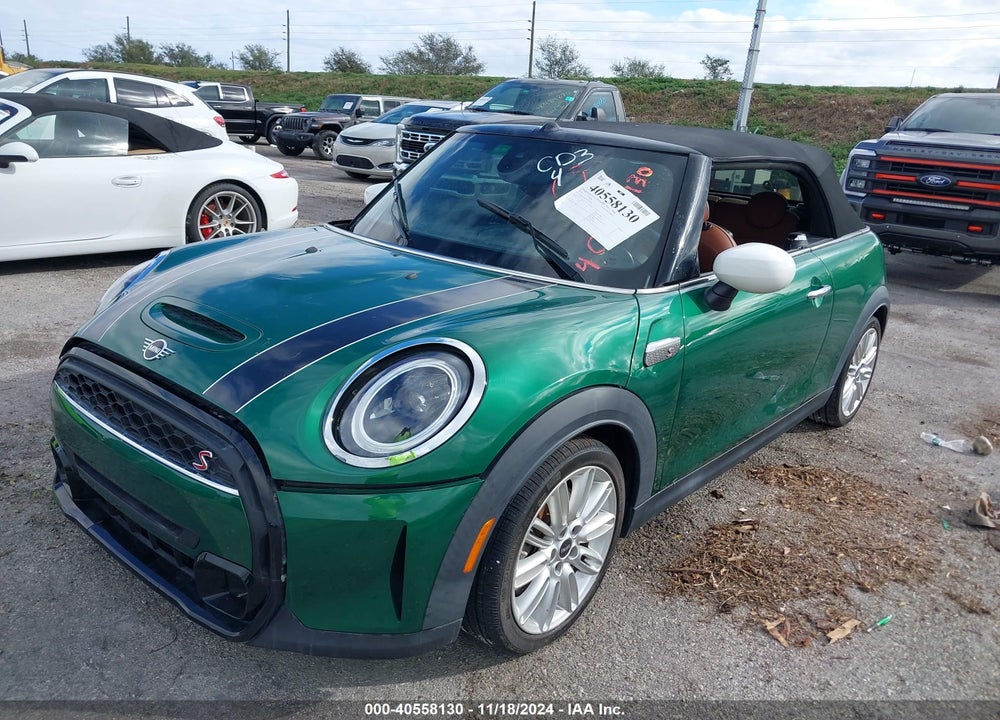 2023 MINI CONVERTIBLE COOPER S VIN: WMW43DL09P3P33018