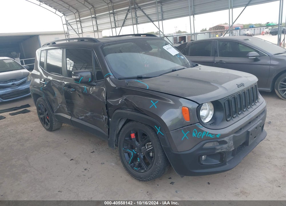 2018 JEEP RENEGADE ALTITUDE FWD VIN: ZACCJABB4JPJ72488