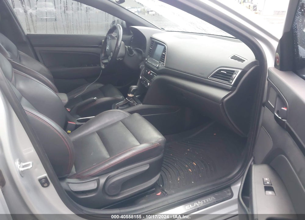 2018 HYUNDAI ELANTRA SPORT VIN: KMHD04LB9JU523934