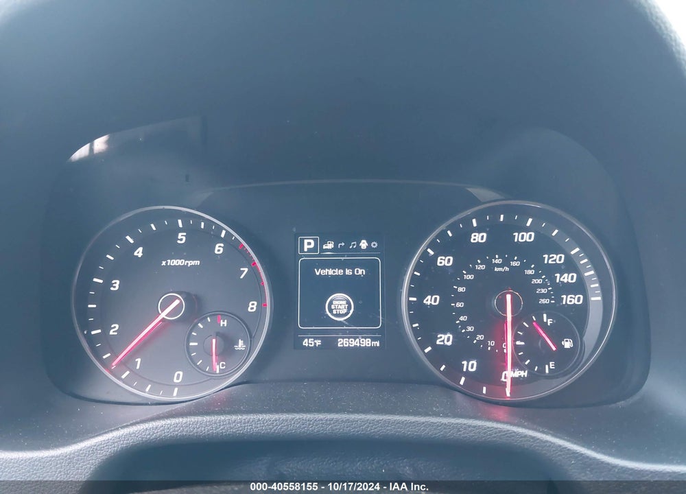 2018 HYUNDAI ELANTRA SPORT VIN: KMHD04LB9JU523934