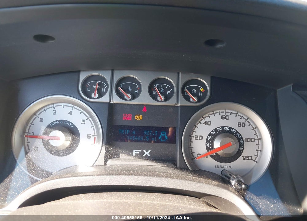 2010 FORD F-150 FX4 VIN: 1FTFW1EV3AKC54388