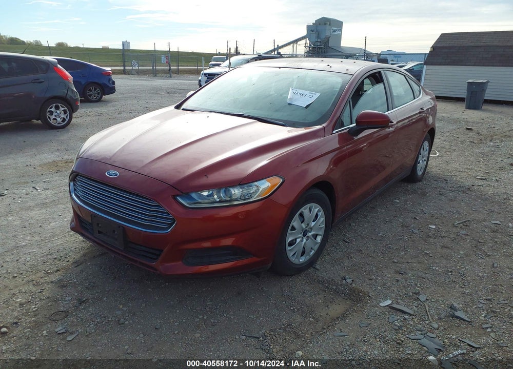 2014 FORD FUSION S VIN: 3FA6P0G79ER327731