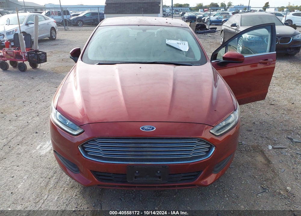 2014 FORD FUSION S VIN: 3FA6P0G79ER327731