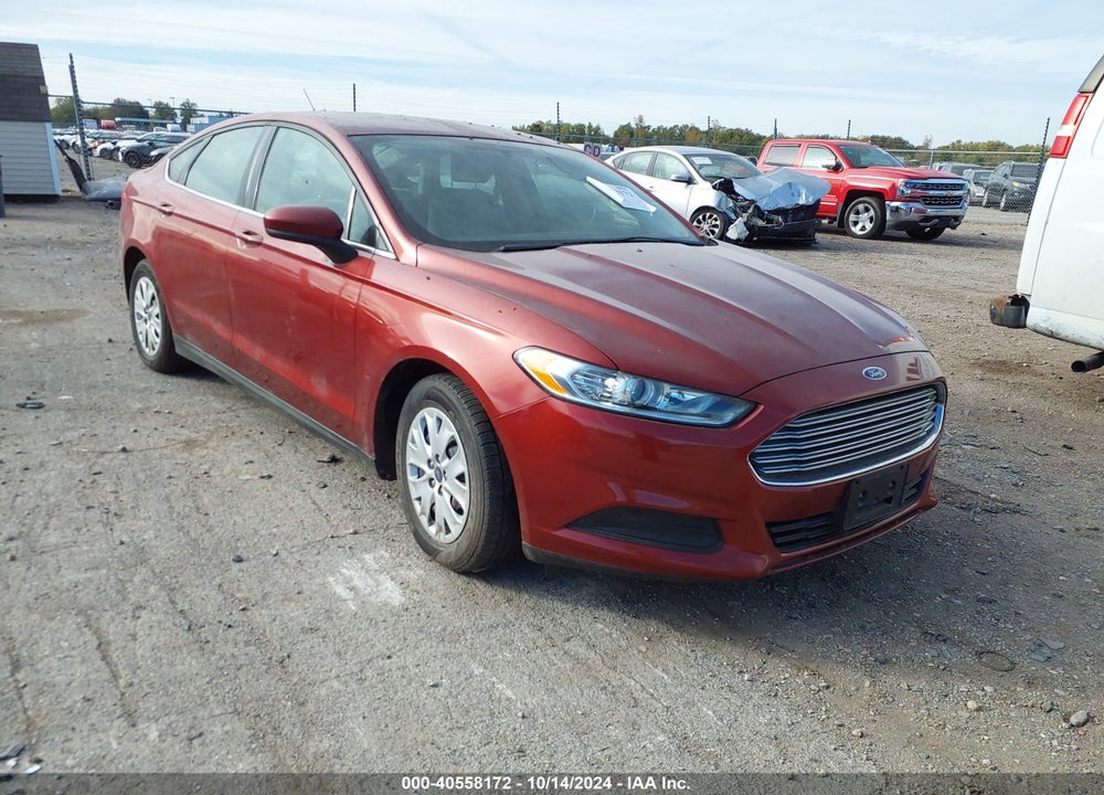 2014 FORD FUSION S VIN: 3FA6P0G79ER327731