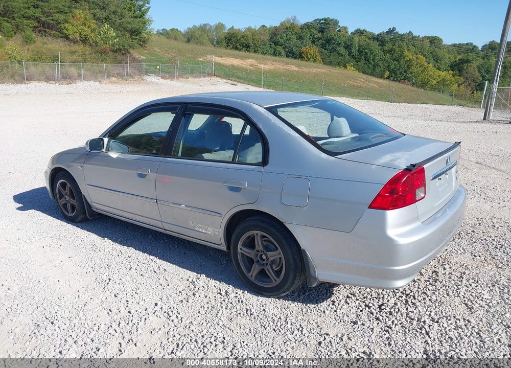 2003 HONDA CIVIC LX VIN: 1HGES16533L029263