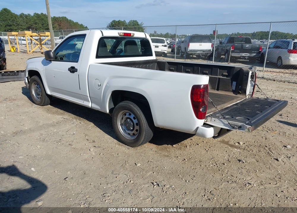 2011 CHEVROLET COLORADO WORK TRUCK VIN: 1GCCSBF93B8131291