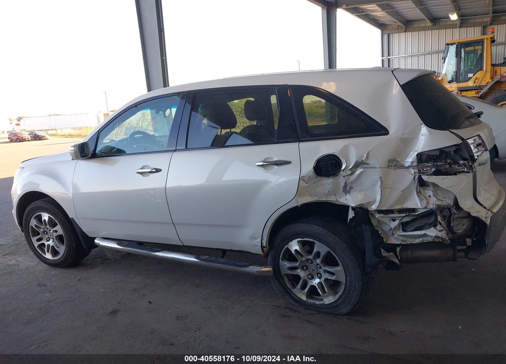 2007 ACURA MDX TECHNOLOGY PACKAGE VIN: 2HNYD28357H518770