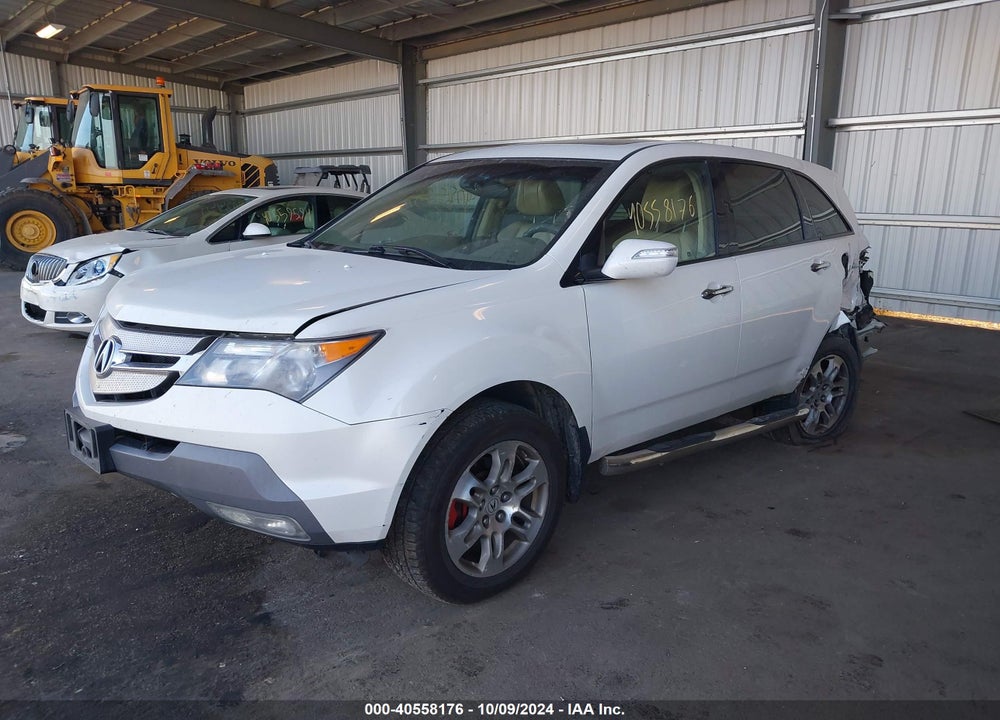 2007 ACURA MDX TECHNOLOGY PACKAGE VIN: 2HNYD28357H518770