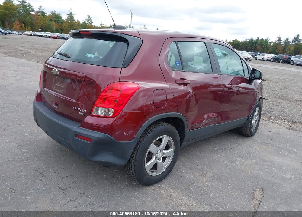 2016 CHEVROLET TRAX 1LS VIN: 3GNCJNSB3GL247054