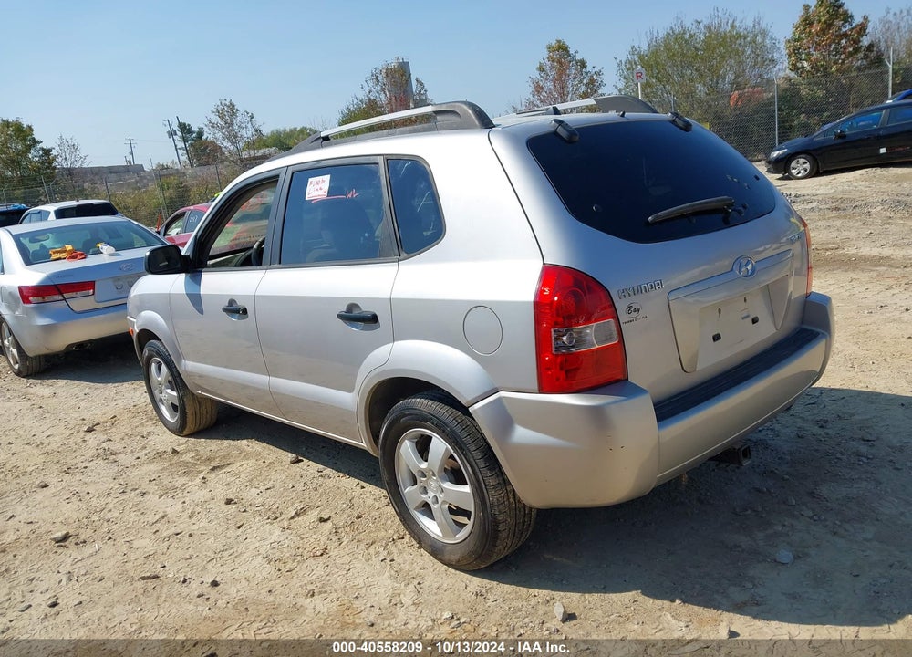 2005 HYUNDAI TUCSON GL VIN: KM8JM12B15U101864