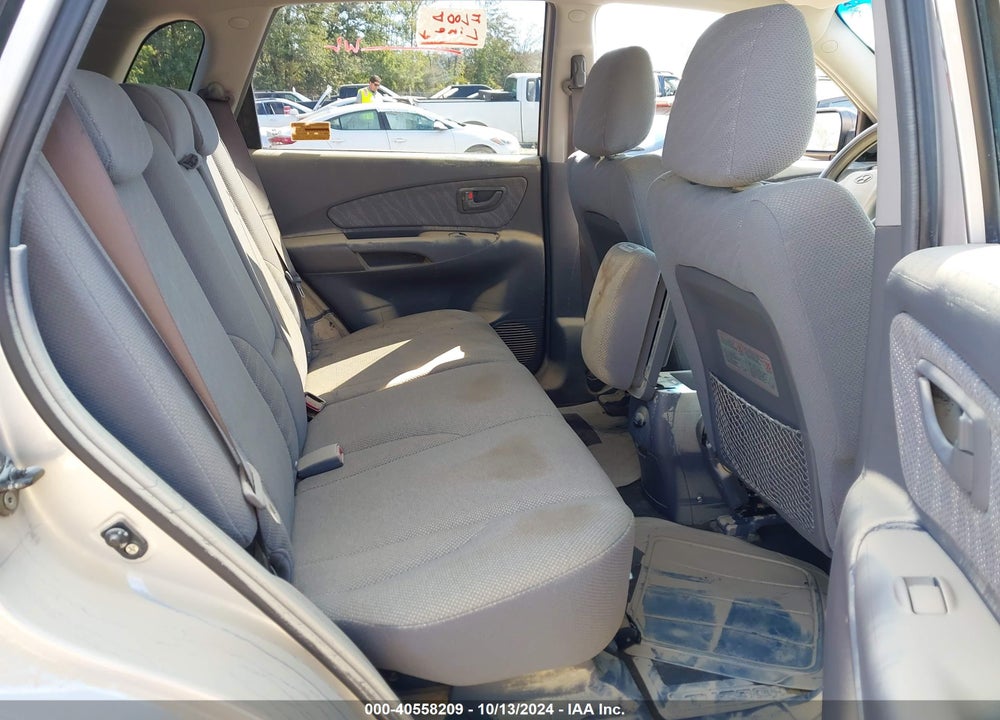 2005 HYUNDAI TUCSON GL VIN: KM8JM12B15U101864