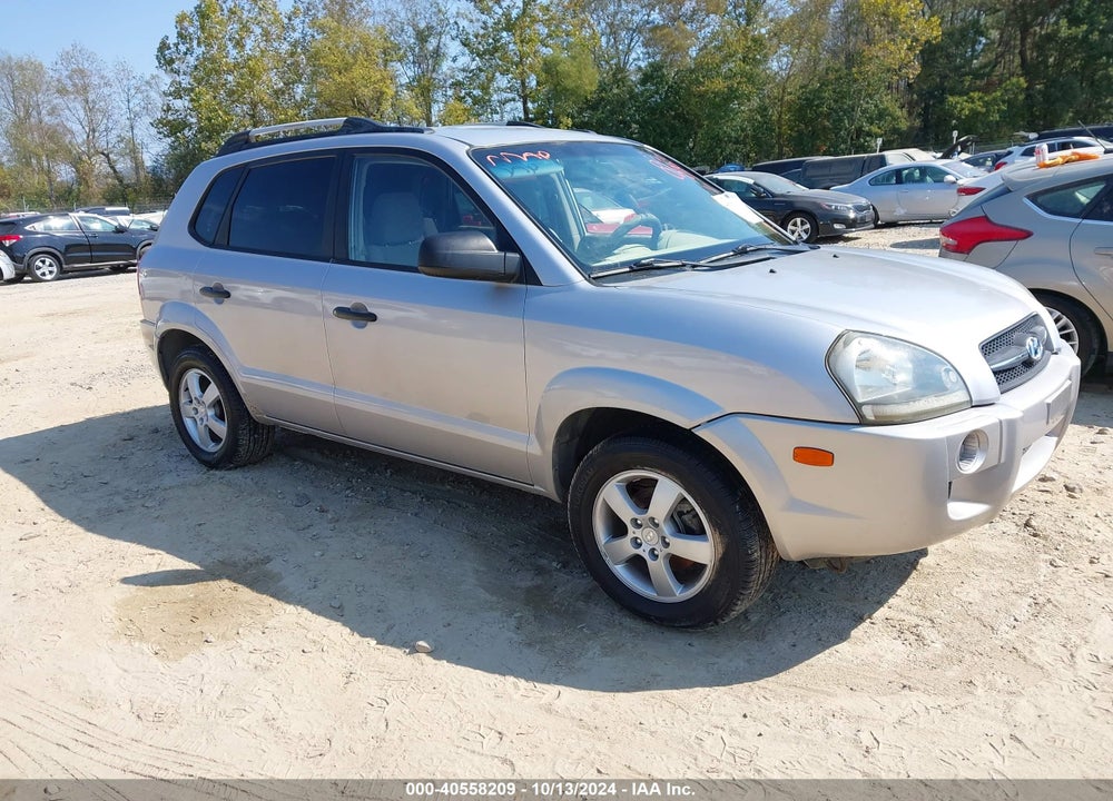 2005 HYUNDAI TUCSON GL VIN: KM8JM12B15U101864