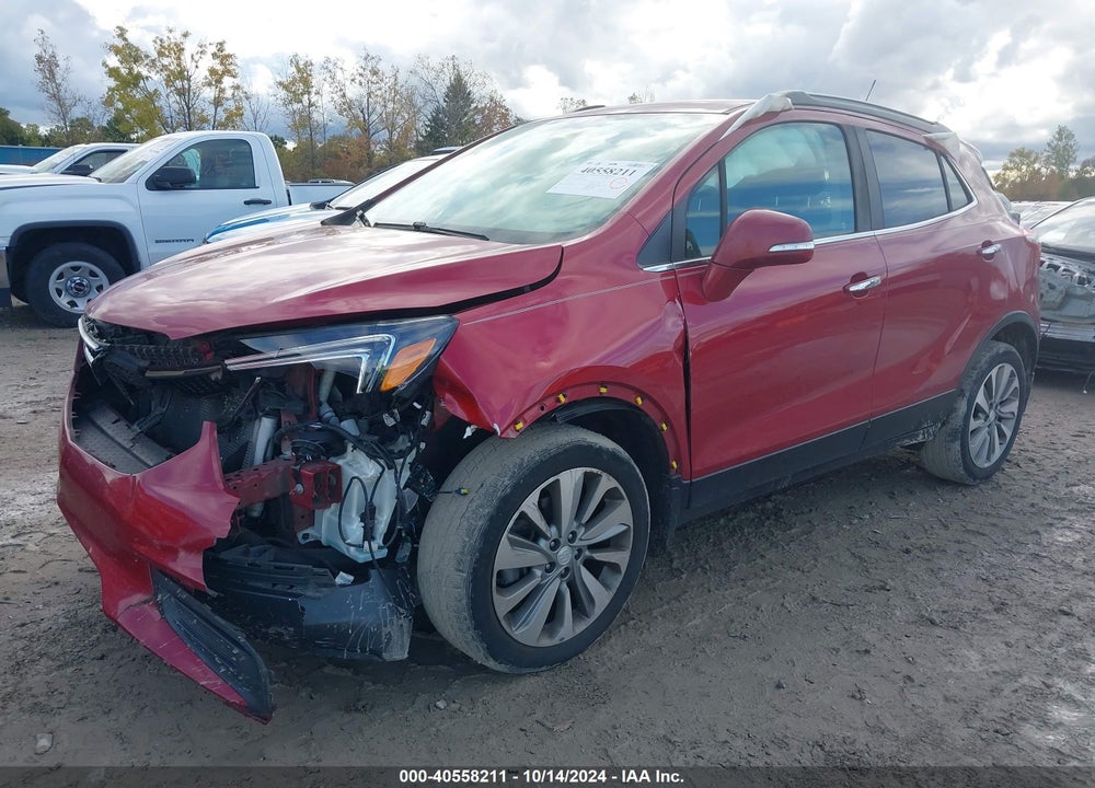 2019 BUICK ENCORE AWD PREFERRED VIN: KL4CJESB7KB935863