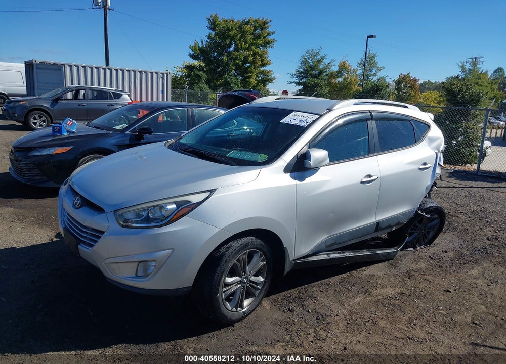 2014 HYUNDAI TUCSON SE VIN: KM8JU3AG0EU926304