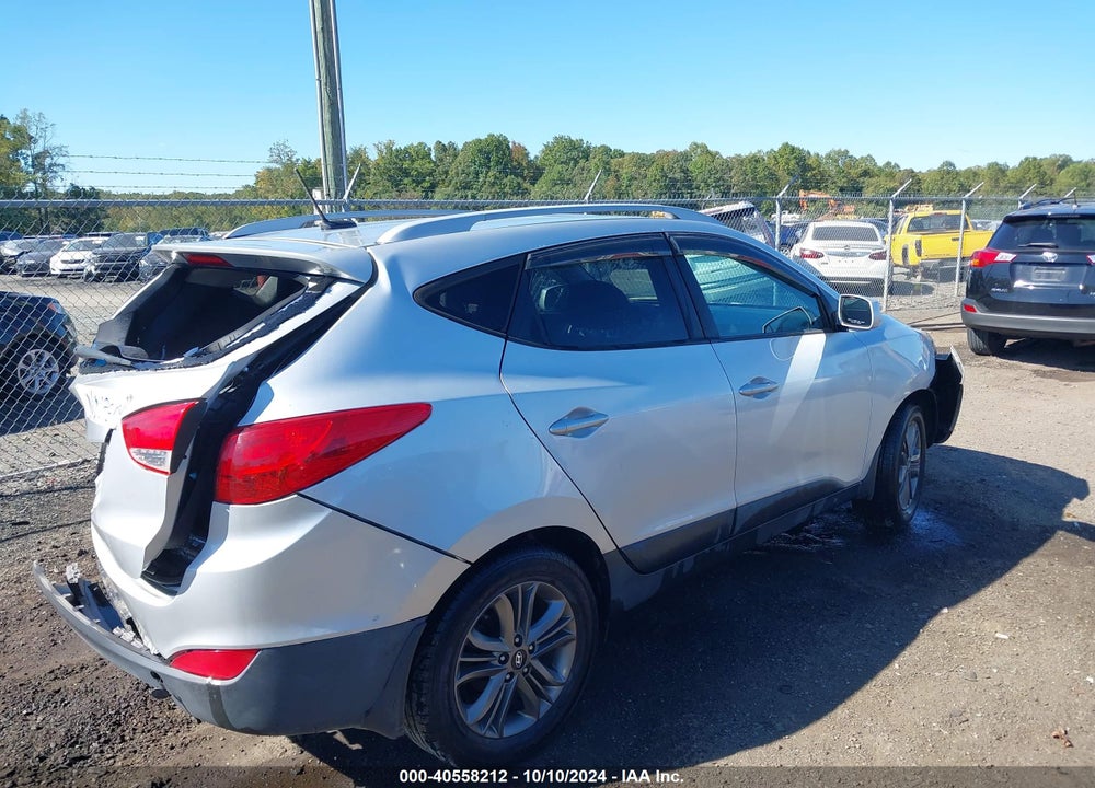 2014 HYUNDAI TUCSON SE VIN: KM8JU3AG0EU926304