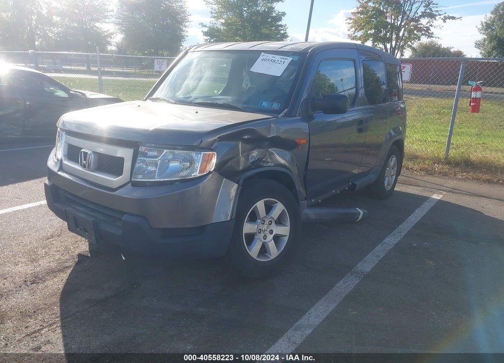 2010 HONDA ELEMENT EX VIN: 5J6YH2H75AL003818