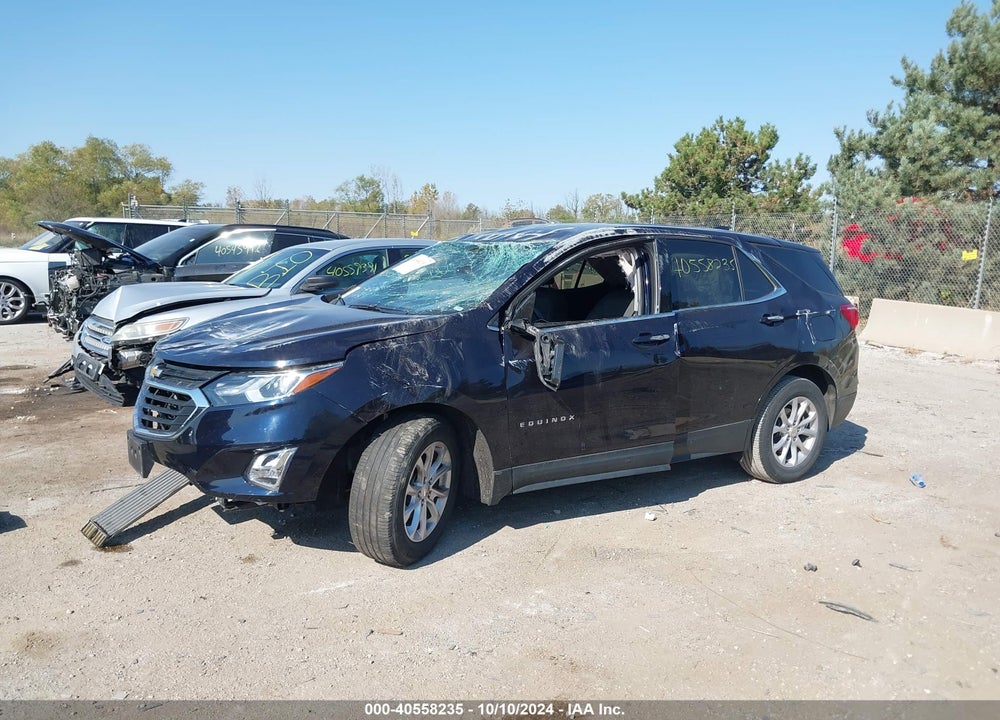 2020 CHEVROLET EQUINOX FWD LT 1.5L TURBO VIN: 3GNAXKEV4LS580597