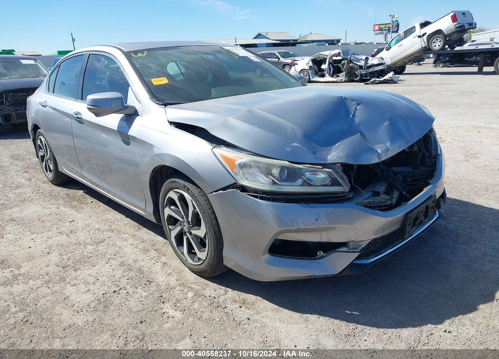 2016 HONDA ACCORD EX VIN: 1HGCR2F78GA232287