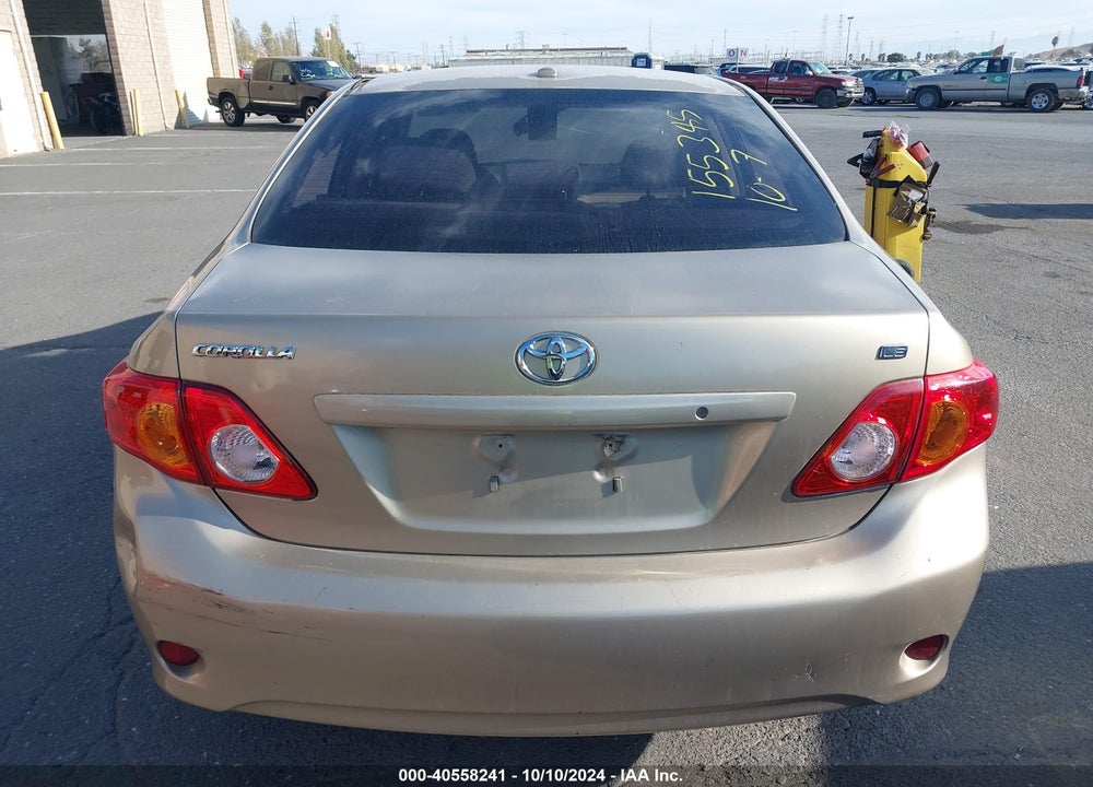 2010 TOYOTA COROLLA LE VIN: 1NXBU4EE9AZ239612