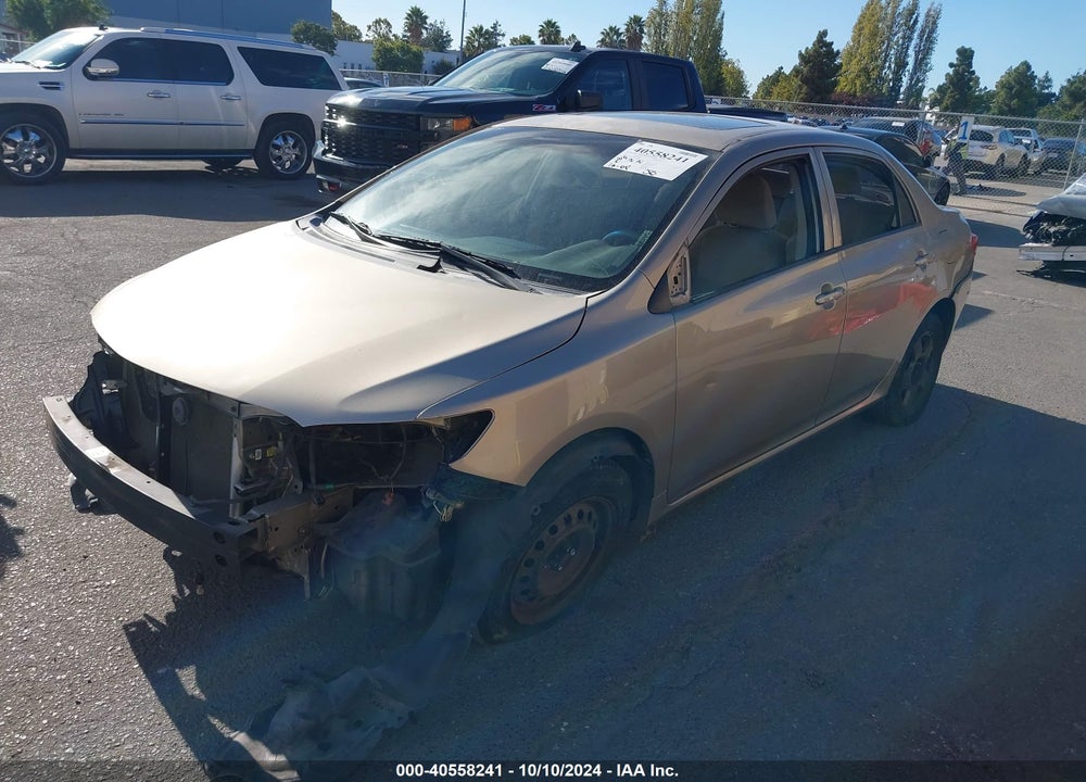 2010 TOYOTA COROLLA LE VIN: 1NXBU4EE9AZ239612