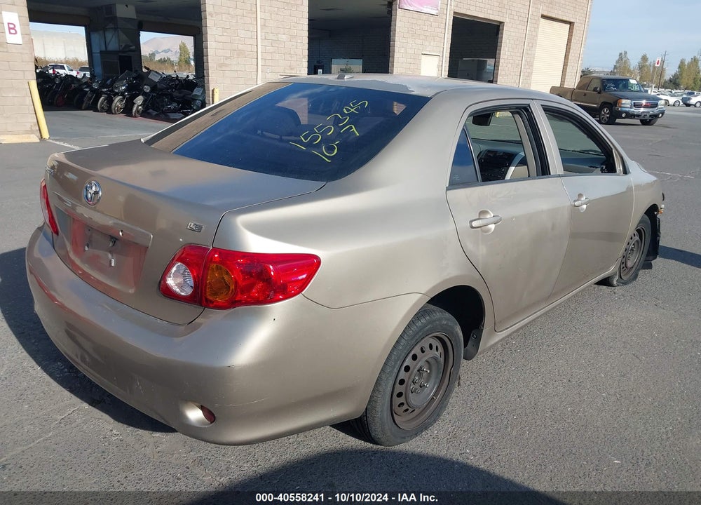 2010 TOYOTA COROLLA LE VIN: 1NXBU4EE9AZ239612
