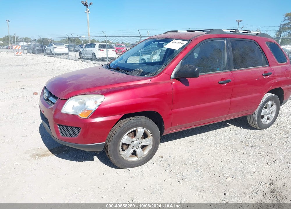 2010 KIA SPORTAGE LX VIN: KNDKG3A43A7723194