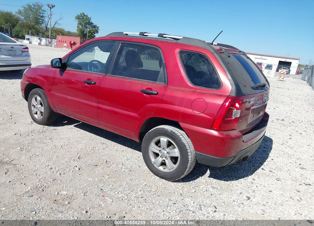 2010 KIA SPORTAGE LX VIN: KNDKG3A43A7723194
