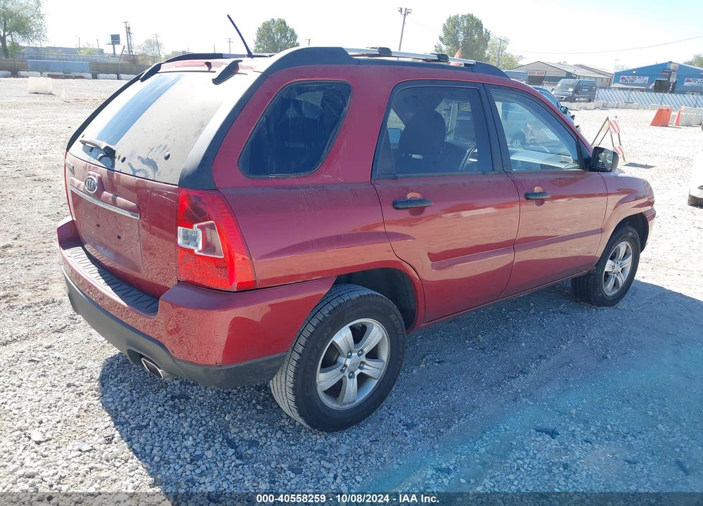 2010 KIA SPORTAGE LX VIN: KNDKG3A43A7723194