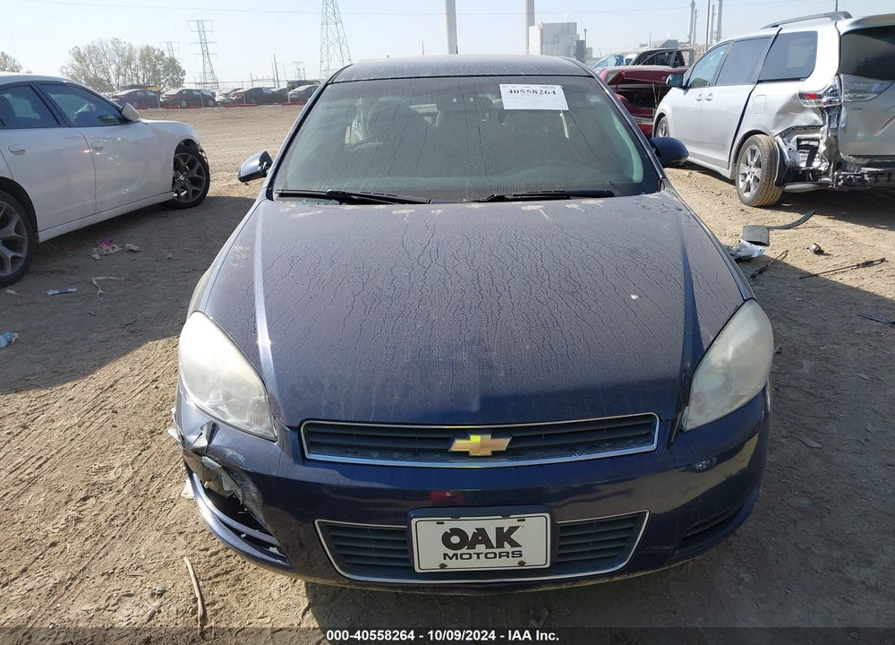 2008 CHEVROLET IMPALA LS VIN: 2G1WB58K581260488