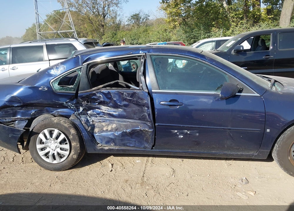 2008 CHEVROLET IMPALA LS VIN: 2G1WB58K581260488