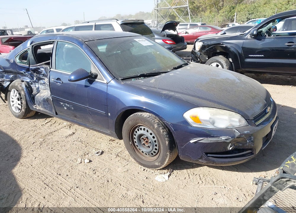 2008 CHEVROLET IMPALA LS VIN: 2G1WB58K581260488