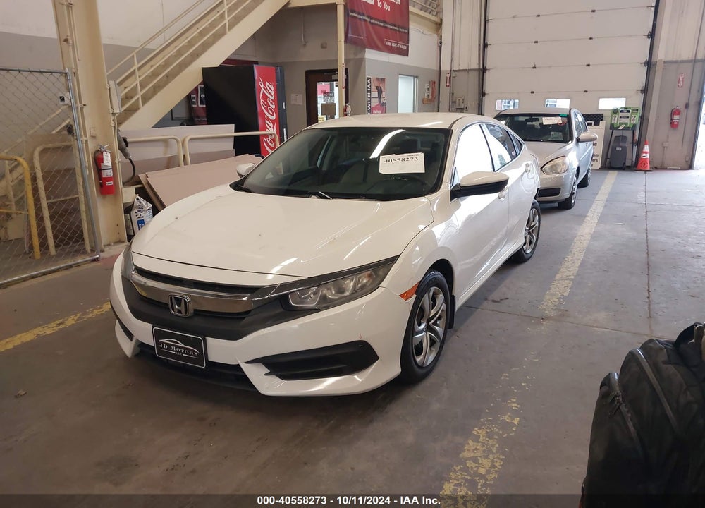 2016 HONDA CIVIC LX VIN: 2HGFC2F5XGH505342