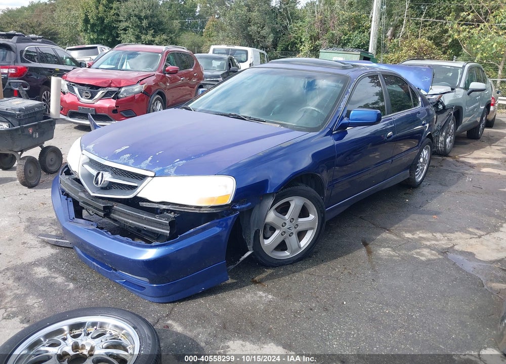 2002 ACURA TL 3.2 TYPE S VIN: 19UUA56852A020588