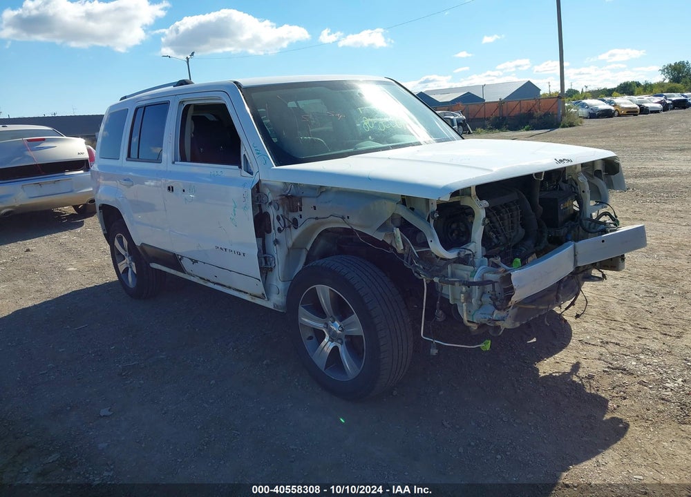 2017 JEEP PATRIOT HIGH ALTITUDE 4X4 VIN: 1C4NJRFB8HD112792