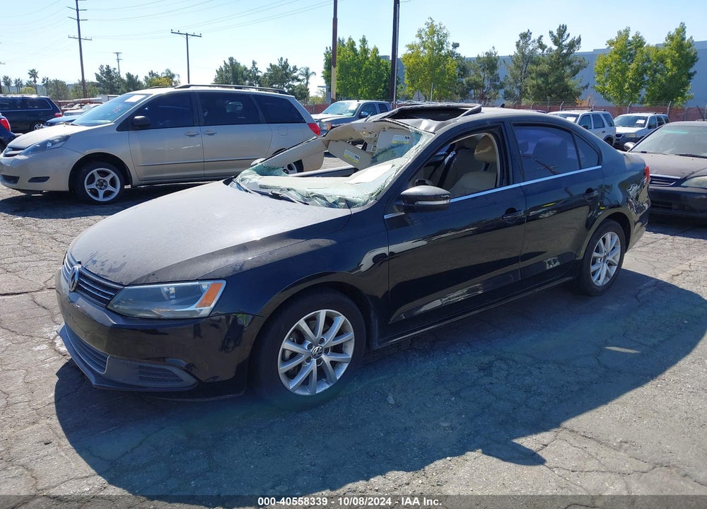 2014 VOLKSWAGEN JETTA 1.8T SE VIN: 3VWD17AJ9EM394517