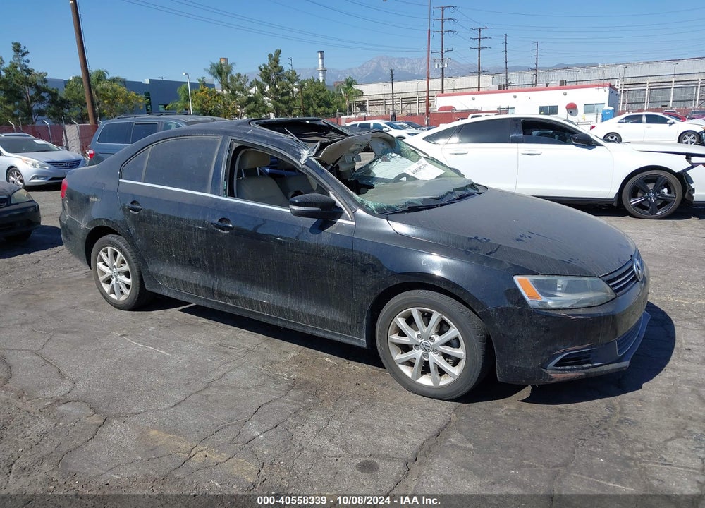 2014 VOLKSWAGEN JETTA 1.8T SE VIN: 3VWD17AJ9EM394517