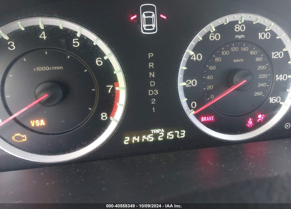 2010 HONDA ACCORD 2.4 LX-P VIN: 1HGCP2F48AA127364