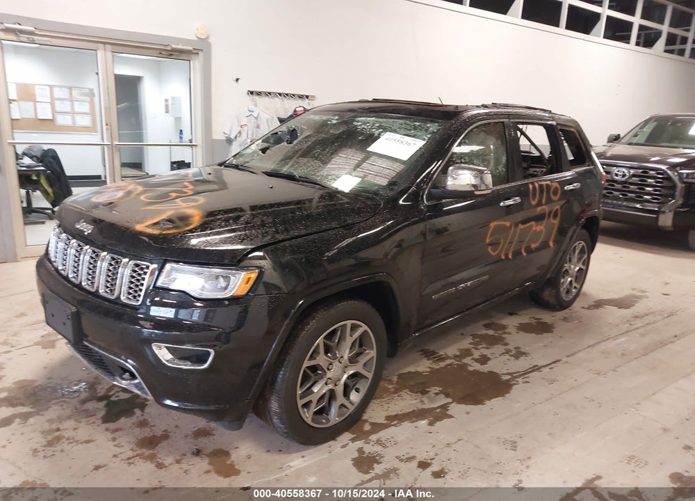 2021 JEEP GRAND CHEROKEE OVERLAND 4X4 VIN: 1C4RJFCG3MC590196