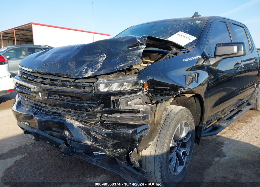 2021 CHEVROLET SILVERADO 1500 4WD SHORT BED RST VIN: 3GCUYEEDXMG270972