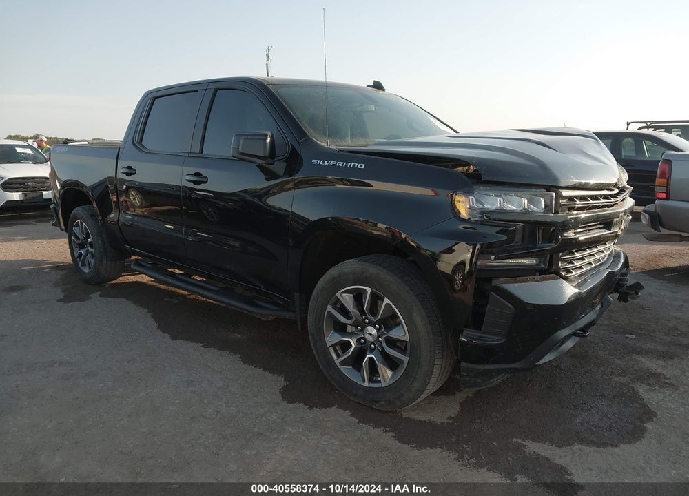 2021 CHEVROLET SILVERADO 1500 4WD SHORT BED RST VIN: 3GCUYEEDXMG270972