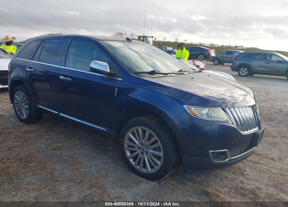 2011 LINCOLN MKX VIN: 2LMDJ6JK1BBJ21722