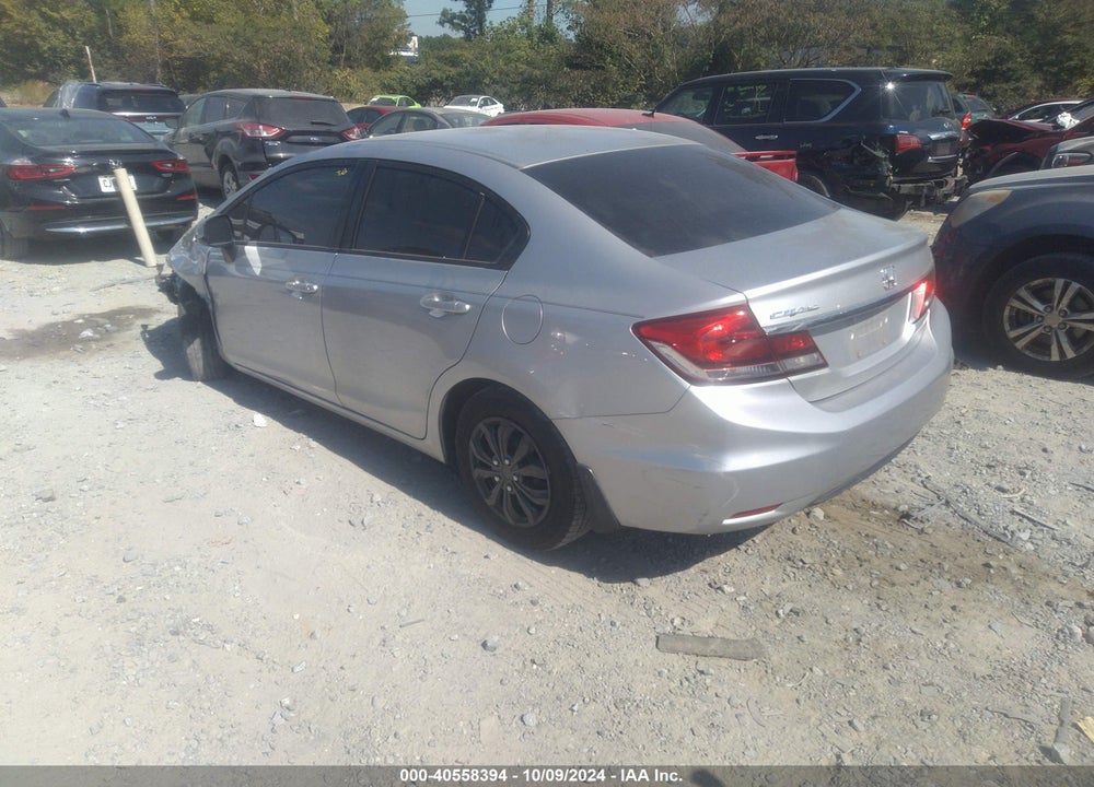 2013 HONDA CIVIC LX VIN: 2HGFB2F55DH579735