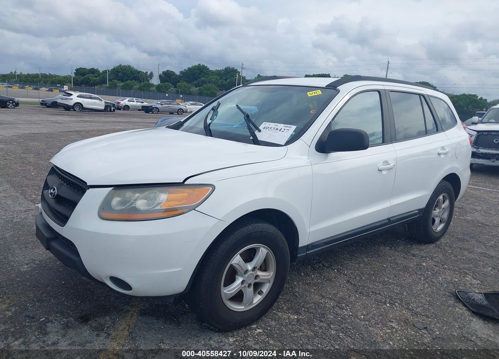 2008 HYUNDAI SANTA FE GLS VIN: 5NMSG13D08H149996