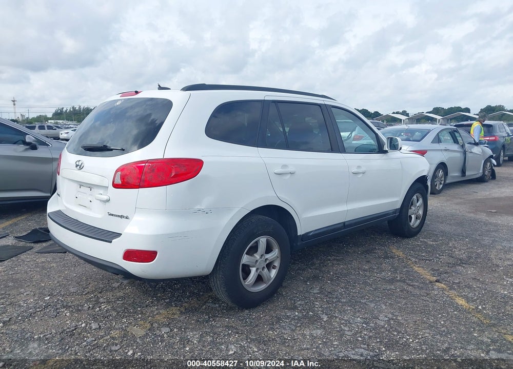 2008 HYUNDAI SANTA FE GLS VIN: 5NMSG13D08H149996