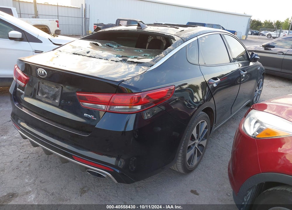 2016 KIA OPTIMA SXL TURBO VIN: 5XXGV4L28GG048990