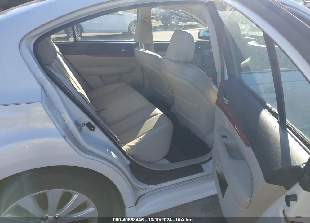 2011 SUBARU LEGACY 3.6R LIMITED VIN: 4S3BMDK69B2236899
